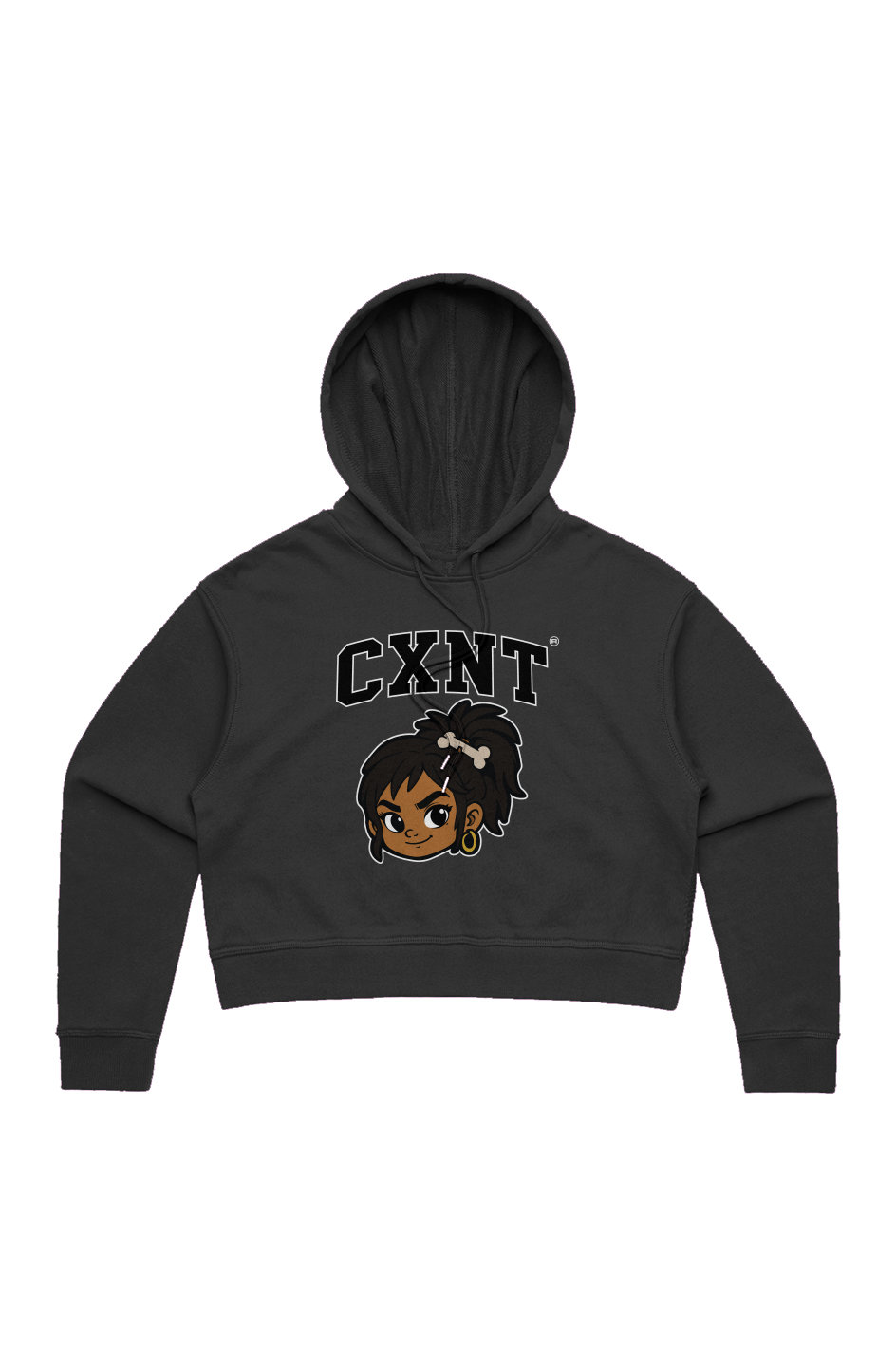 GIRL'S CXNT CROP HOOD