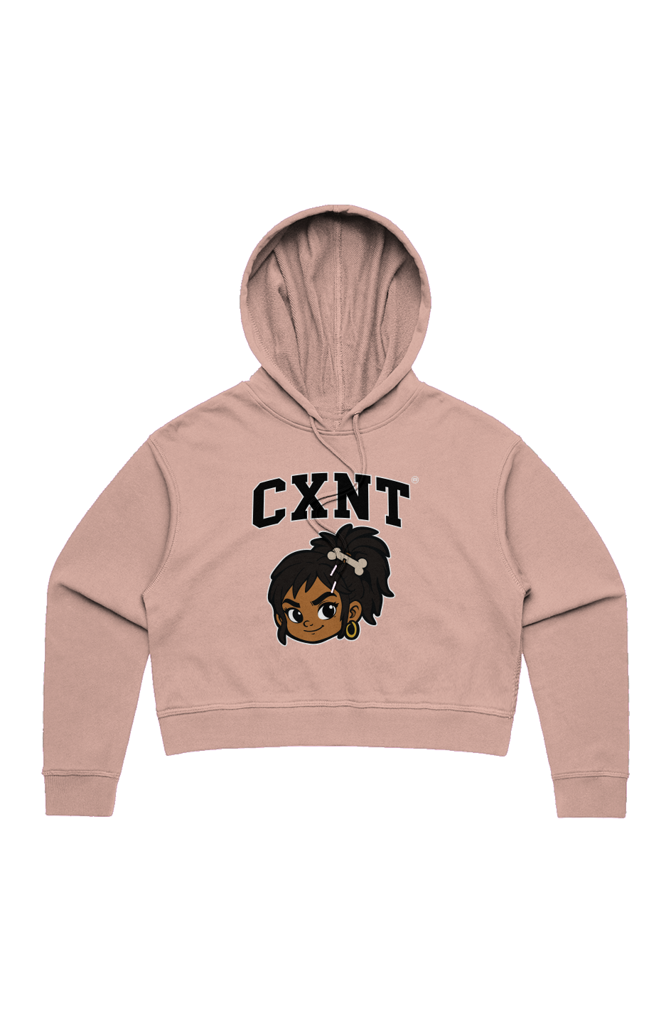 GIRL'S CXNT CROP HOOD