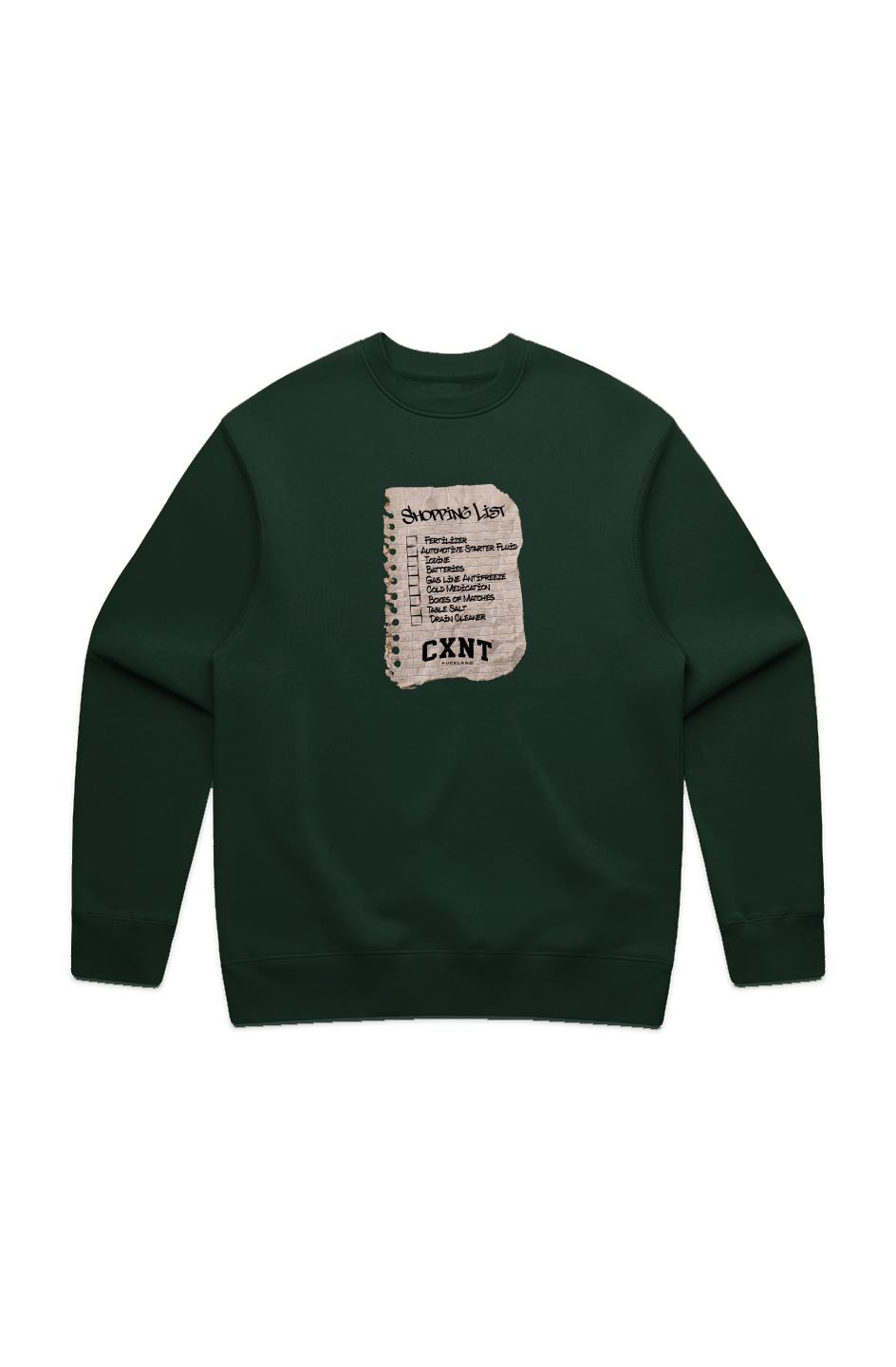 CXNT Shopping List Crew