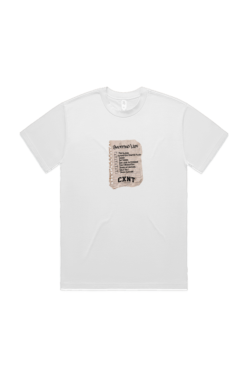 CXNT Shopping List Tee