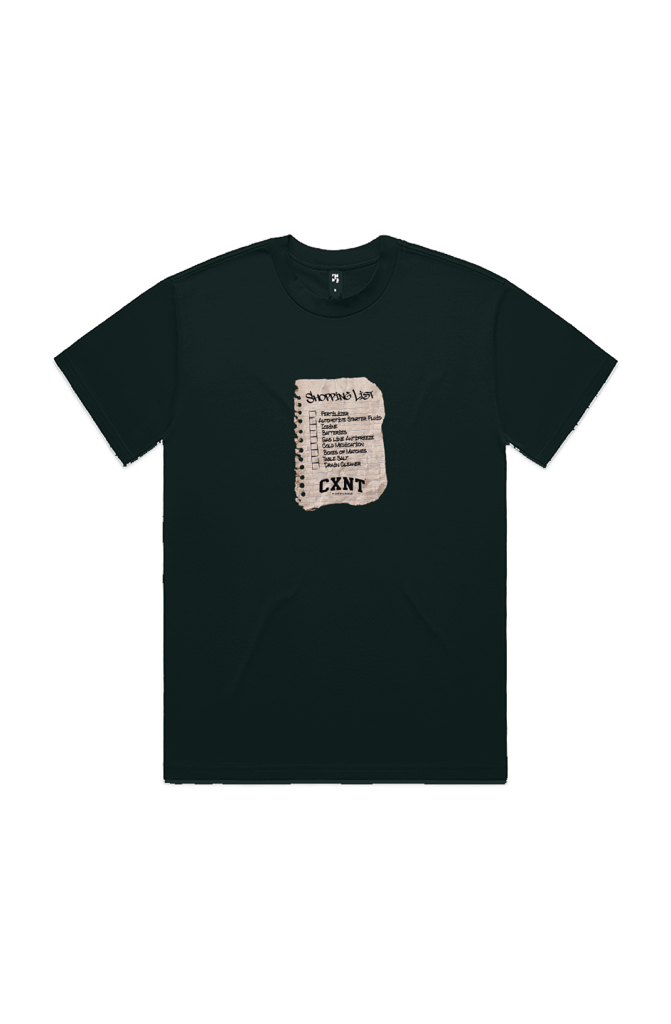 CXNT Shopping List Tee