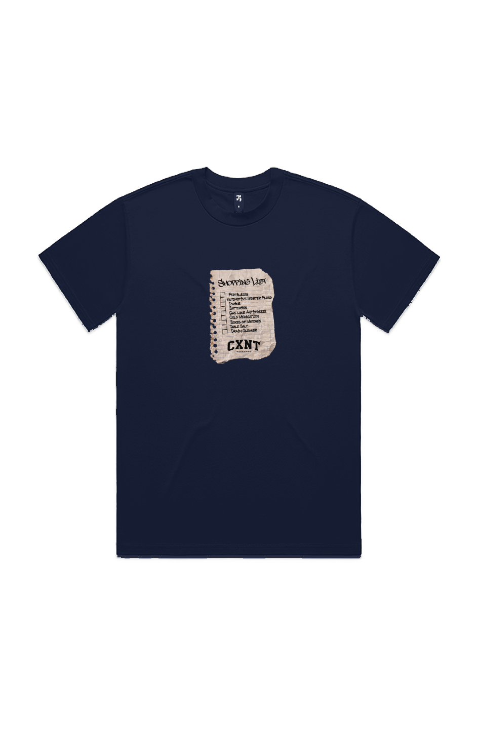 CXNT Shopping List Tee
