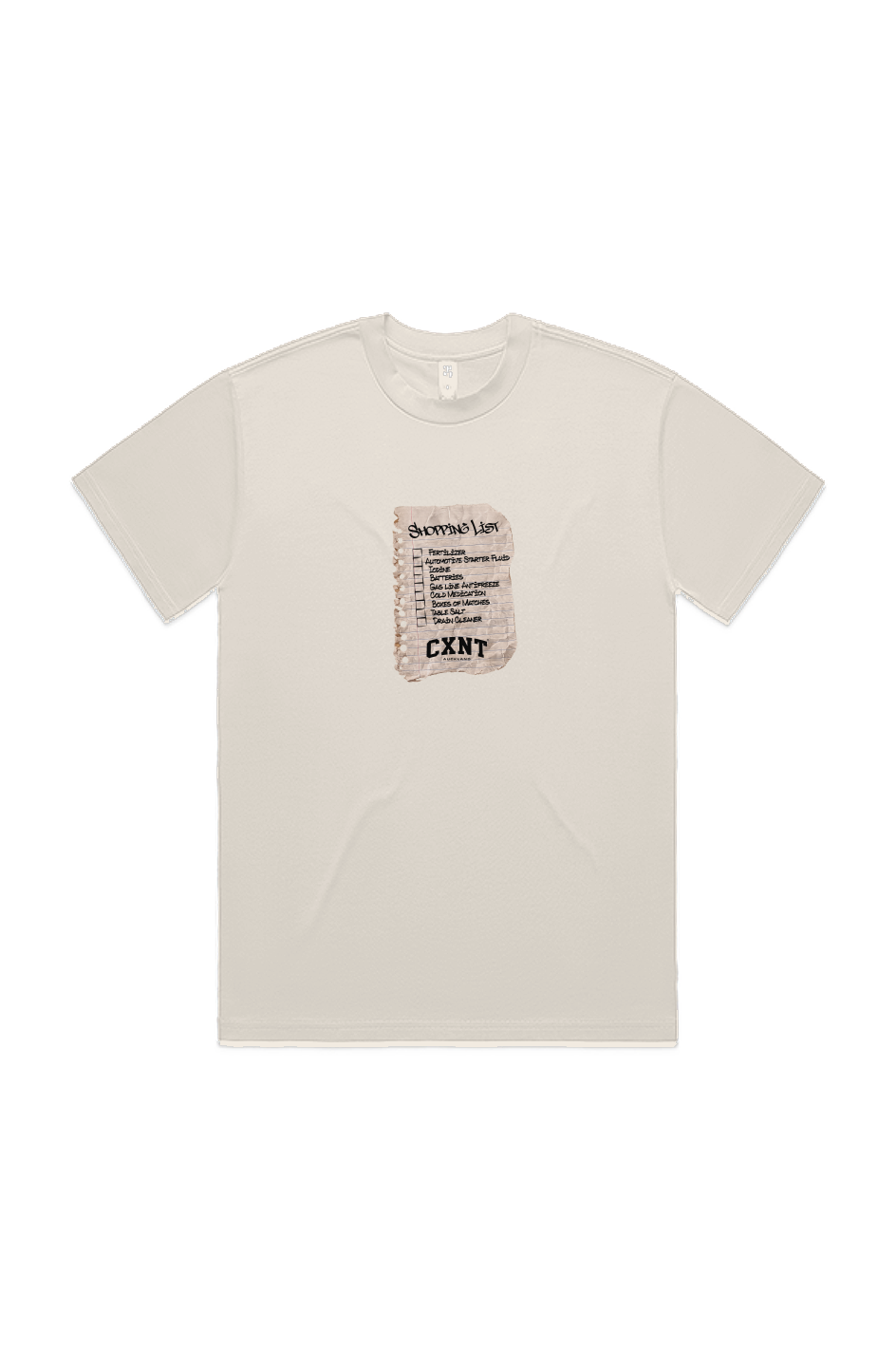 CXNT Shopping List Tee