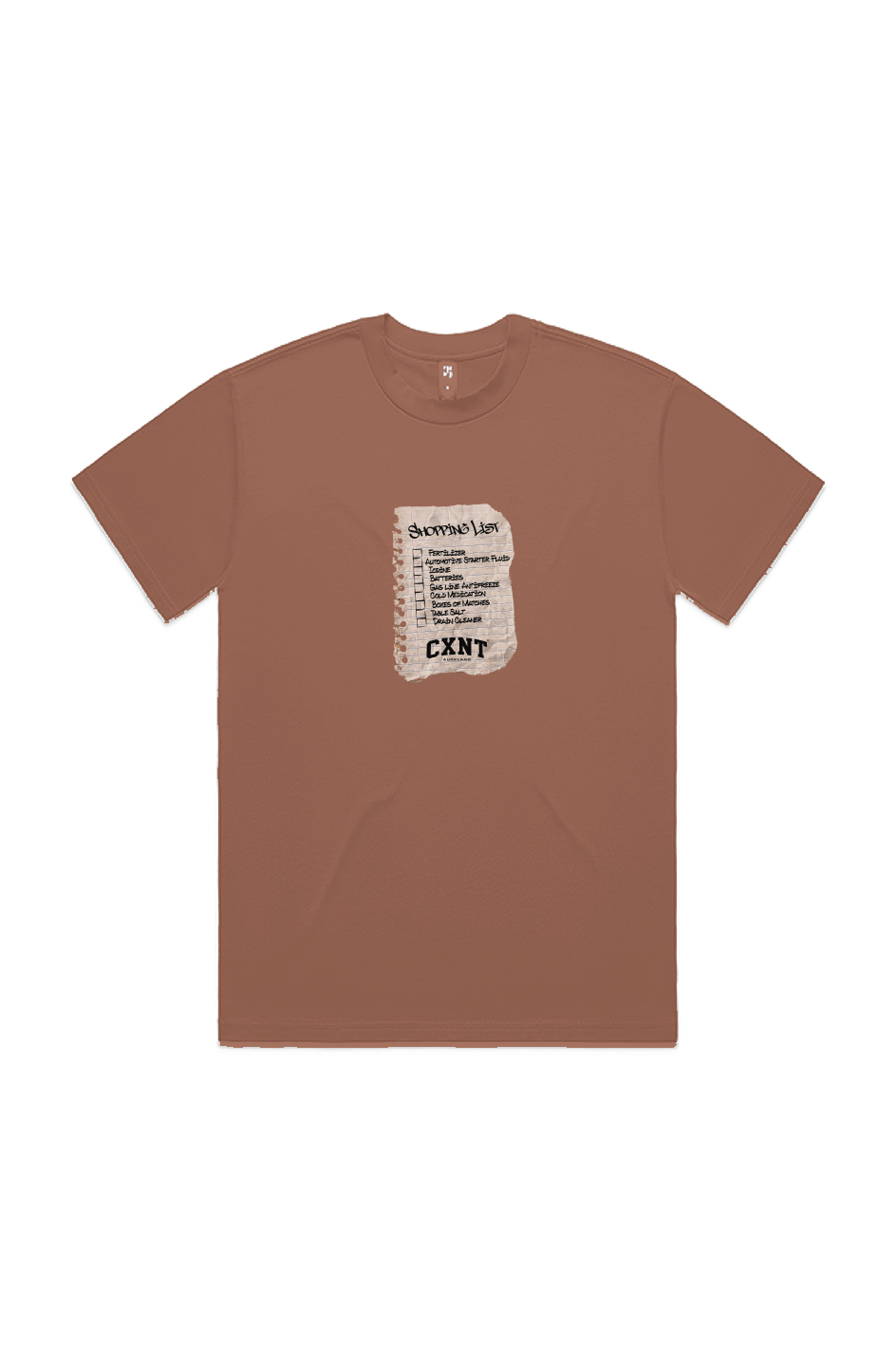 CXNT Shopping List Tee